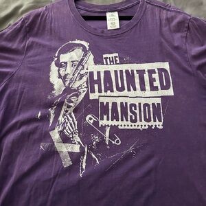 Disney Purple Haunted Mansion Short Sleeve Tee